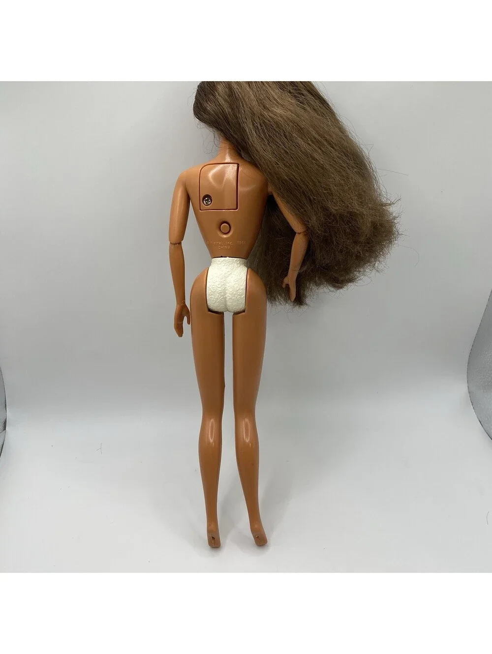 Talking Dentist Barbie Doll 90’s Brunette Teresa Long Hair Superstar Nude B19